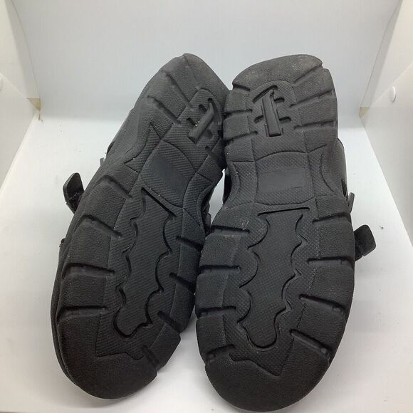 Outland Mens Size 9 Strappy Sandals Brown Faux‎ Leather Padded Casual Comfort - Picture 9 of 11